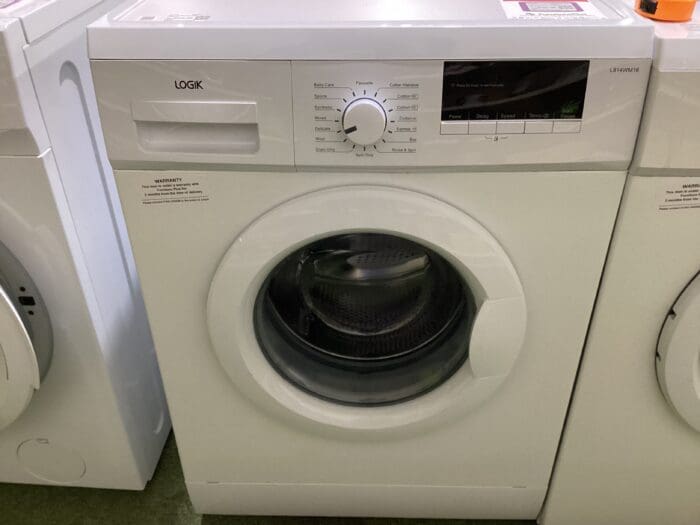 Logik 8 kg White Washing Machine