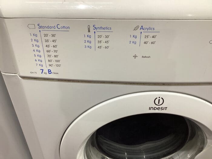 Indesit 7kg White Vented Tumble Dryer - Image 3