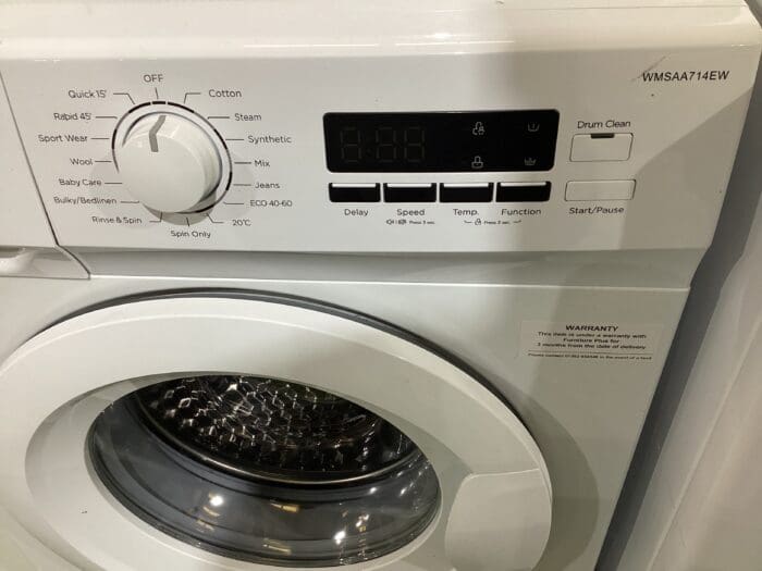 Bush 7kg White Washing Machine - Image 2