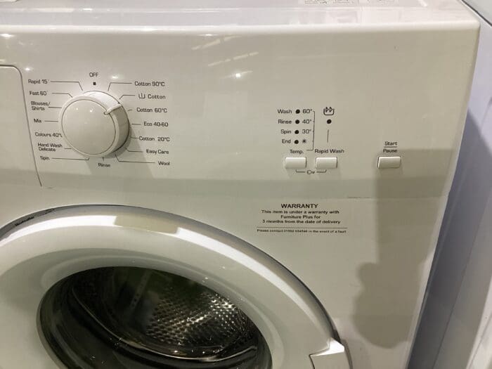 Montpellier 6kg White Washing Machine - Image 2